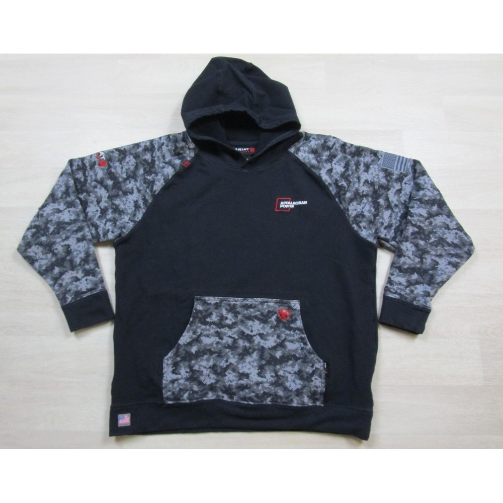 Ariat FR Durastretch Patriot Hoodie Men's (L) Digital Camo Workwear CAT 2 2112